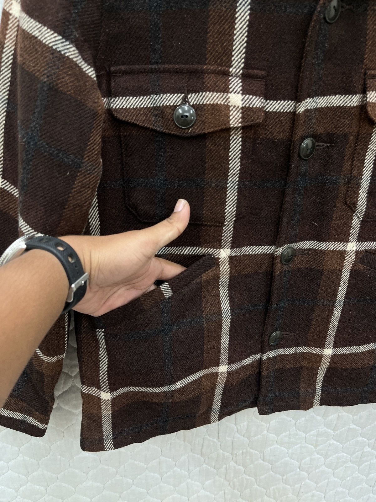 PHIGVEL MAKERS & Co. 🔥🔥🔥ARCHIVE PHIGVEL MAKERS MFG CO WOOL JACKET Size US S / EU 44-46 / 1 - 14 Thumbnail