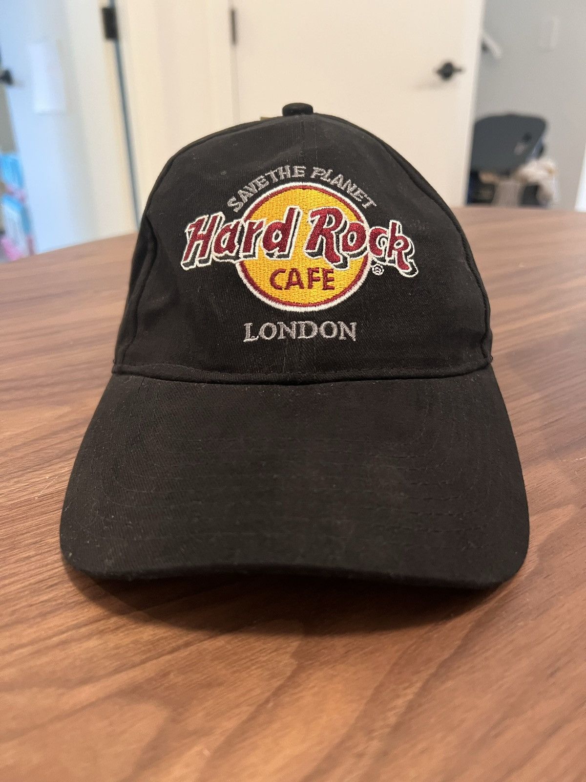 Hard Rock Cafè Save The Planet Washington D.C. Vintage Jeans Jacket