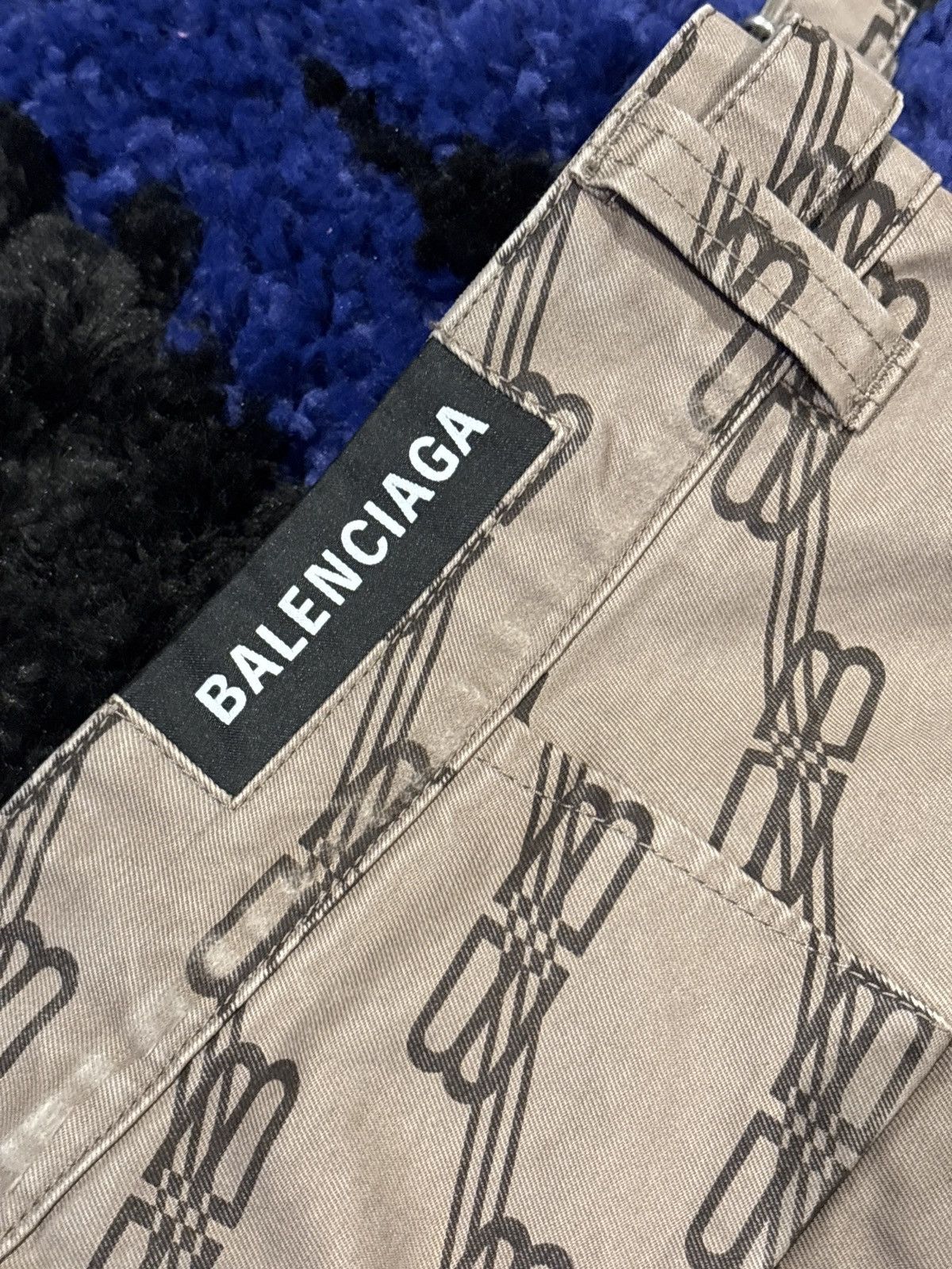 Balenciaga Balenciaga cargo pants monogram Size US 32 / EU 48 - 3 Thumbnail
