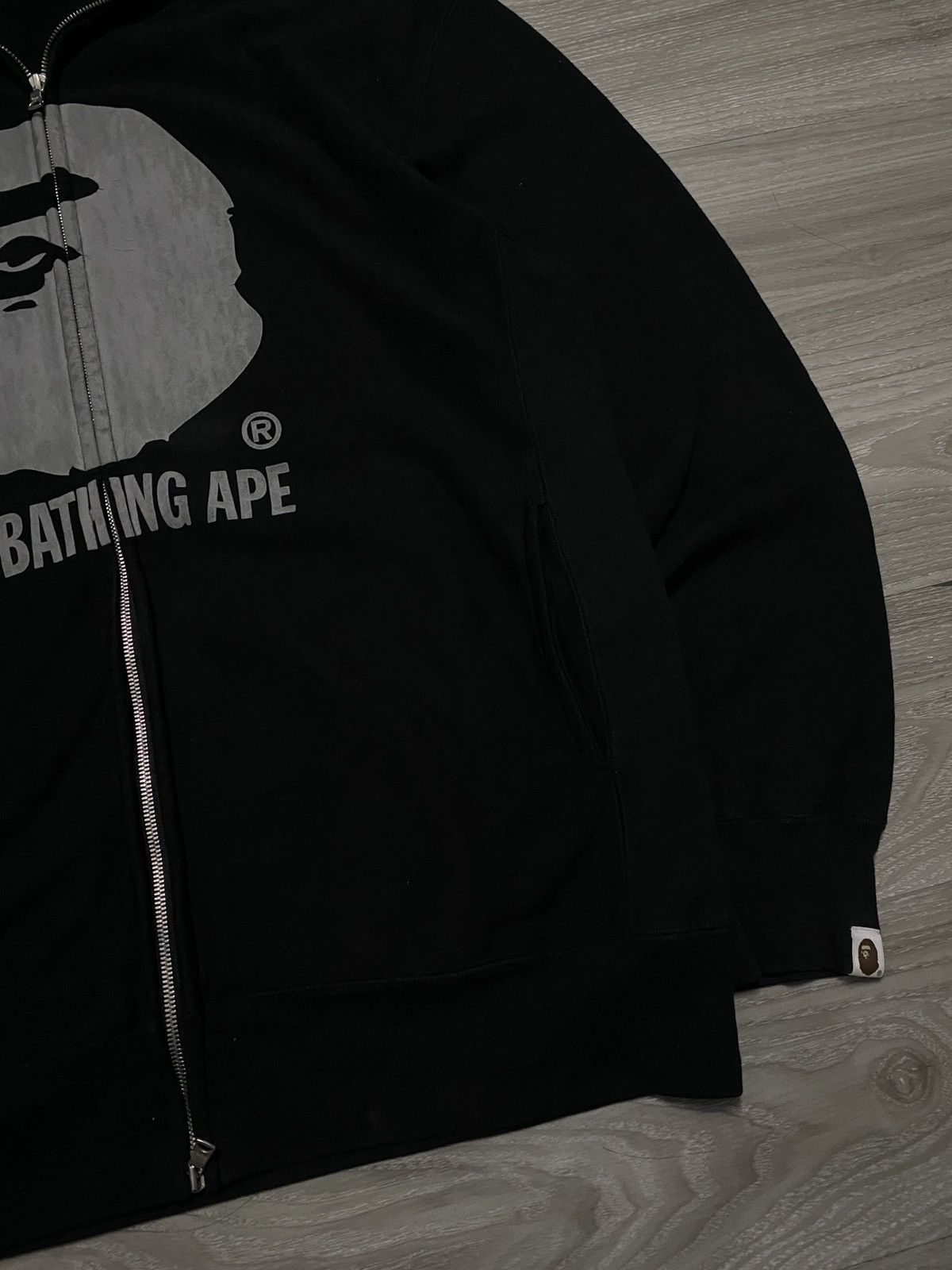 Bape LIKE NEW - OG NIGO BAPE HEAD 90s TAG FULL ZIP HOODIE Size US XL / EU 56 / 4 - 5 Thumbnail