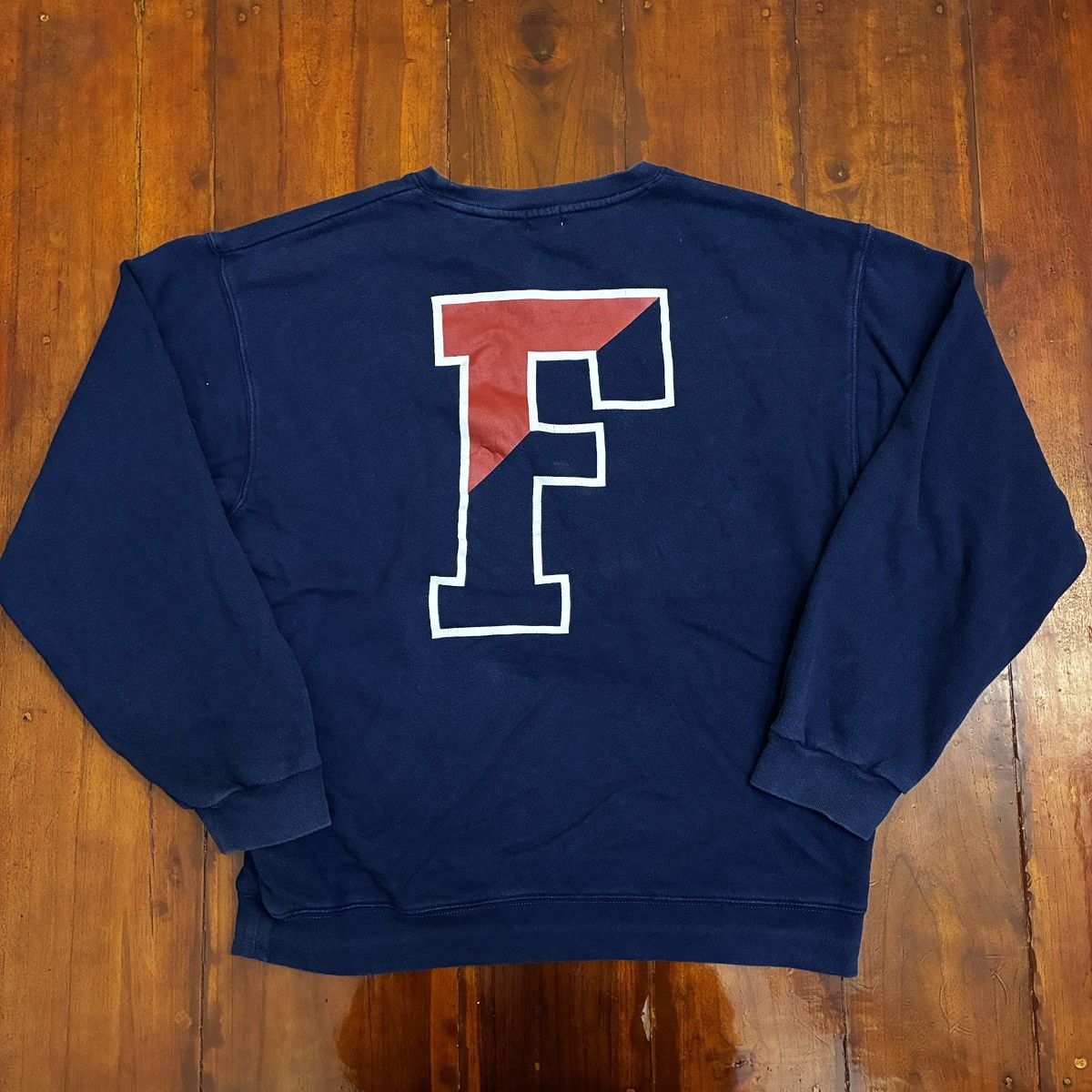 Fruit Of The Loom Vintage Humor Frankfort Sweatshirt Size US L / EU 52-54 / 3 - 3 Thumbnail