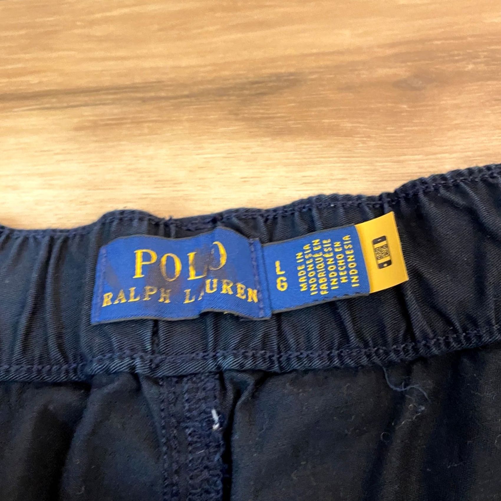 Polo Ralph Lauren Polo Ralph Lauren Mens Cargo Jogger Pants Navy Blue Cotton Blend Size Large Size US L / EU 52-54 / 3 - 2 Thumbnail