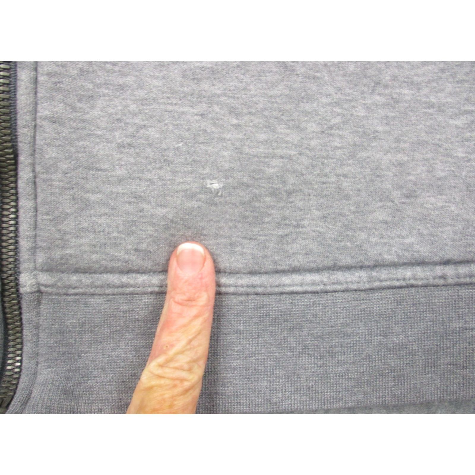 Nike Nike Hoodie Mens Large Gray London Full Zip Fleece Raglan 908234-091 Size US L / EU 52-54 / 3 - 7 Thumbnail