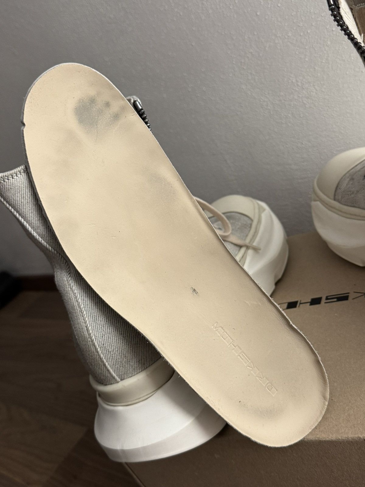 Rick Owens Drkshdw RICK OWENS DRKSHDW ABSTRACT HIGH SHOES Size US 8 / EU 41 - 12 Thumbnail