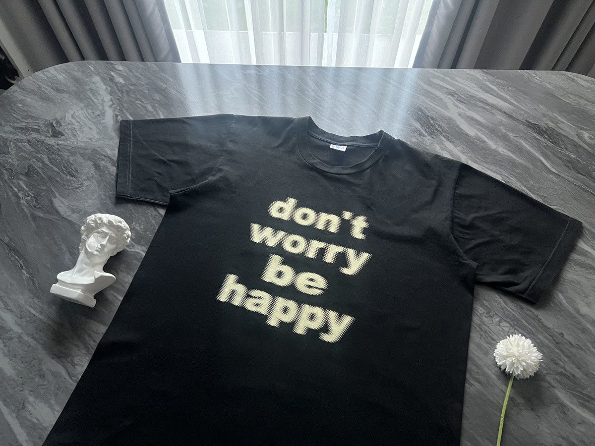 Don’t Worry Be Happy Blur Font Double Size
