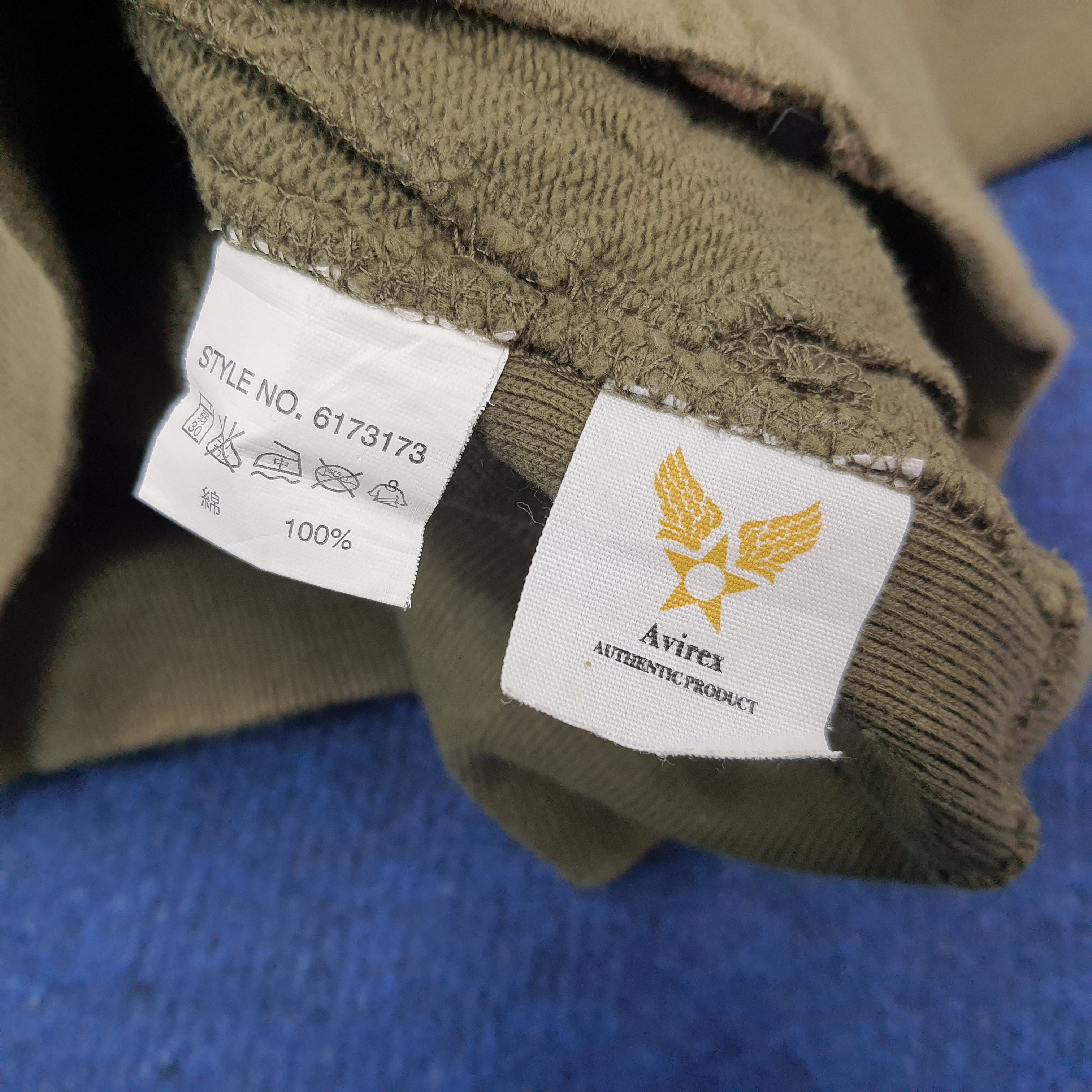 Avirex Vintage Avirex Corp Aerospace Zipper Sweatshirt C270N2 Size US M / EU 48-50 / 2 - 7 Thumbnail