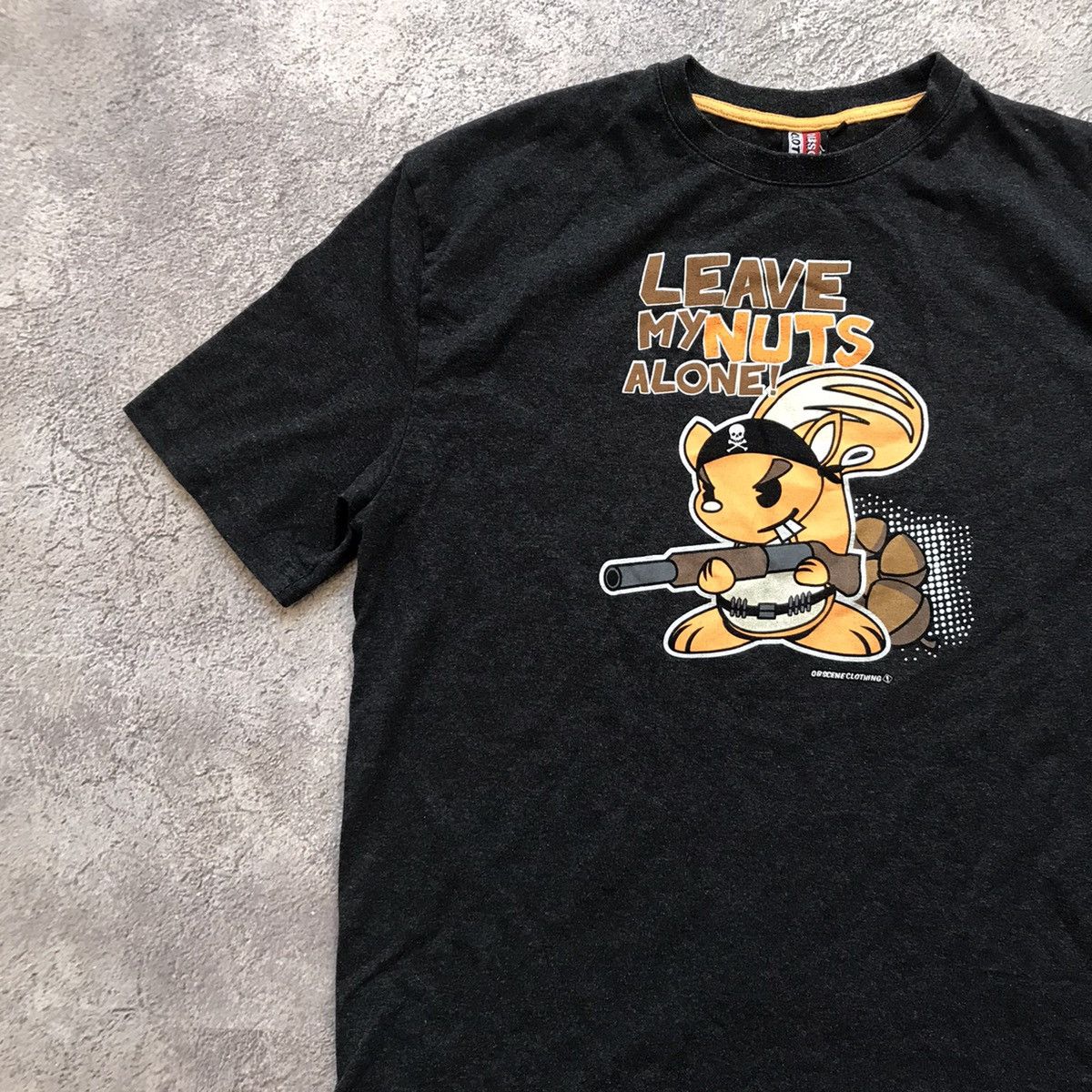 Vintage Vintage Y2K Sun Faded Graphic Tee Squirrel Humor Skate XL Size US XL / EU 56 / 4 - 2 Thumbnail