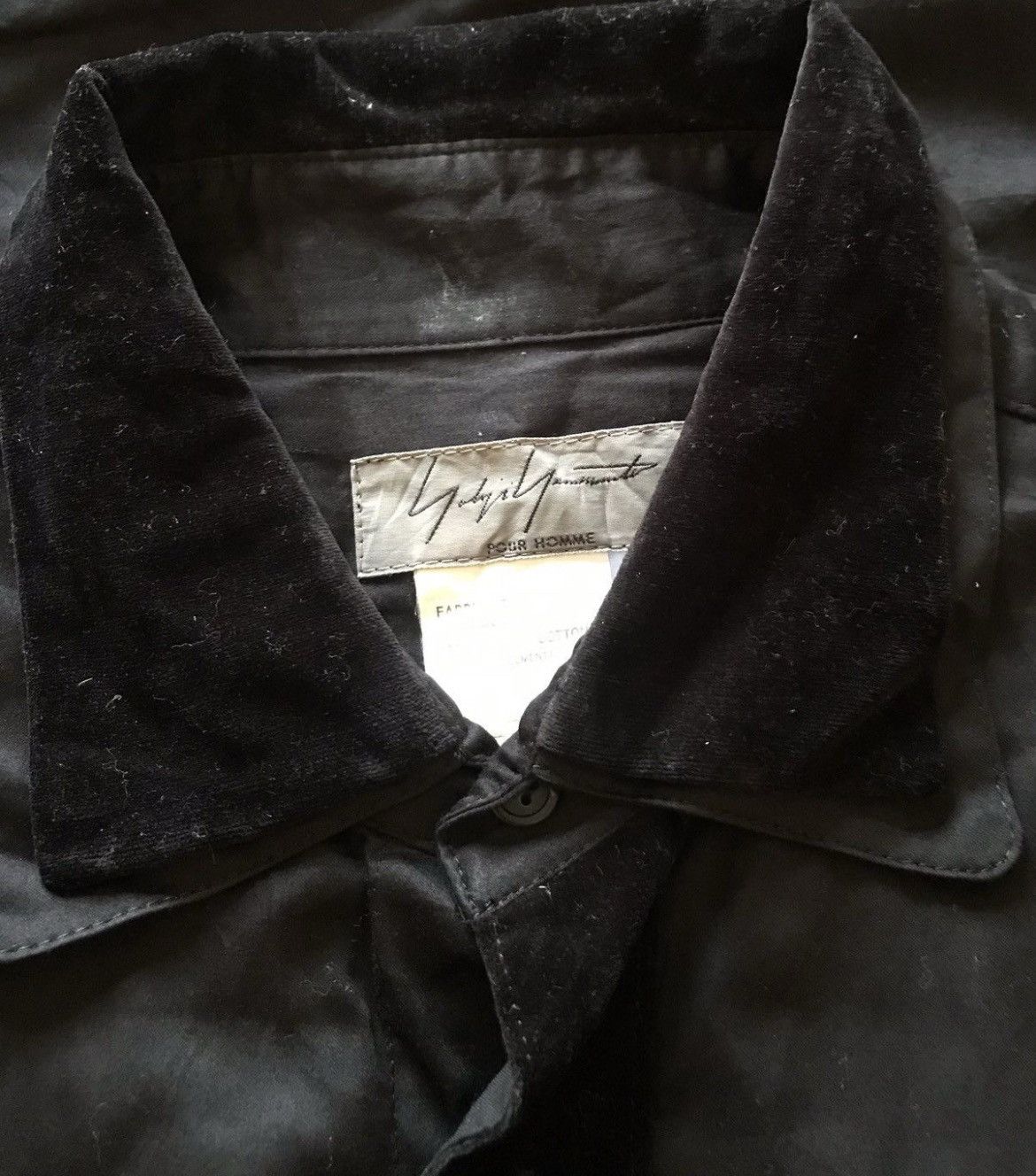 Yohji Yamamoto Yohji Yamamoto Cheongsam Style Button Up Shirt Size L / US 10 / IT 46 - 6 Thumbnail