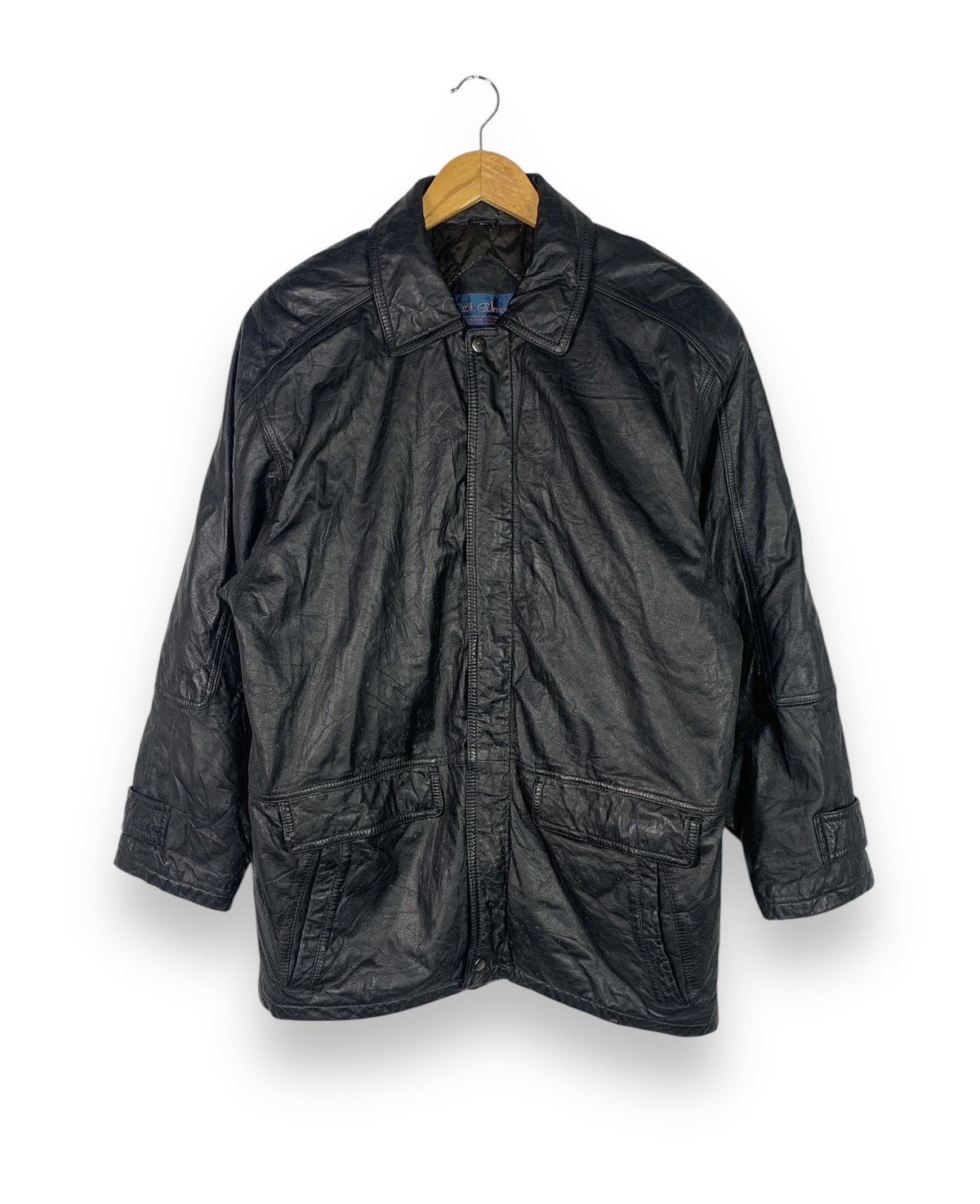 Vintage Authentic Leather St Almor Jacket Size US L / EU 52-54 / 3 - 1 Thumbnail