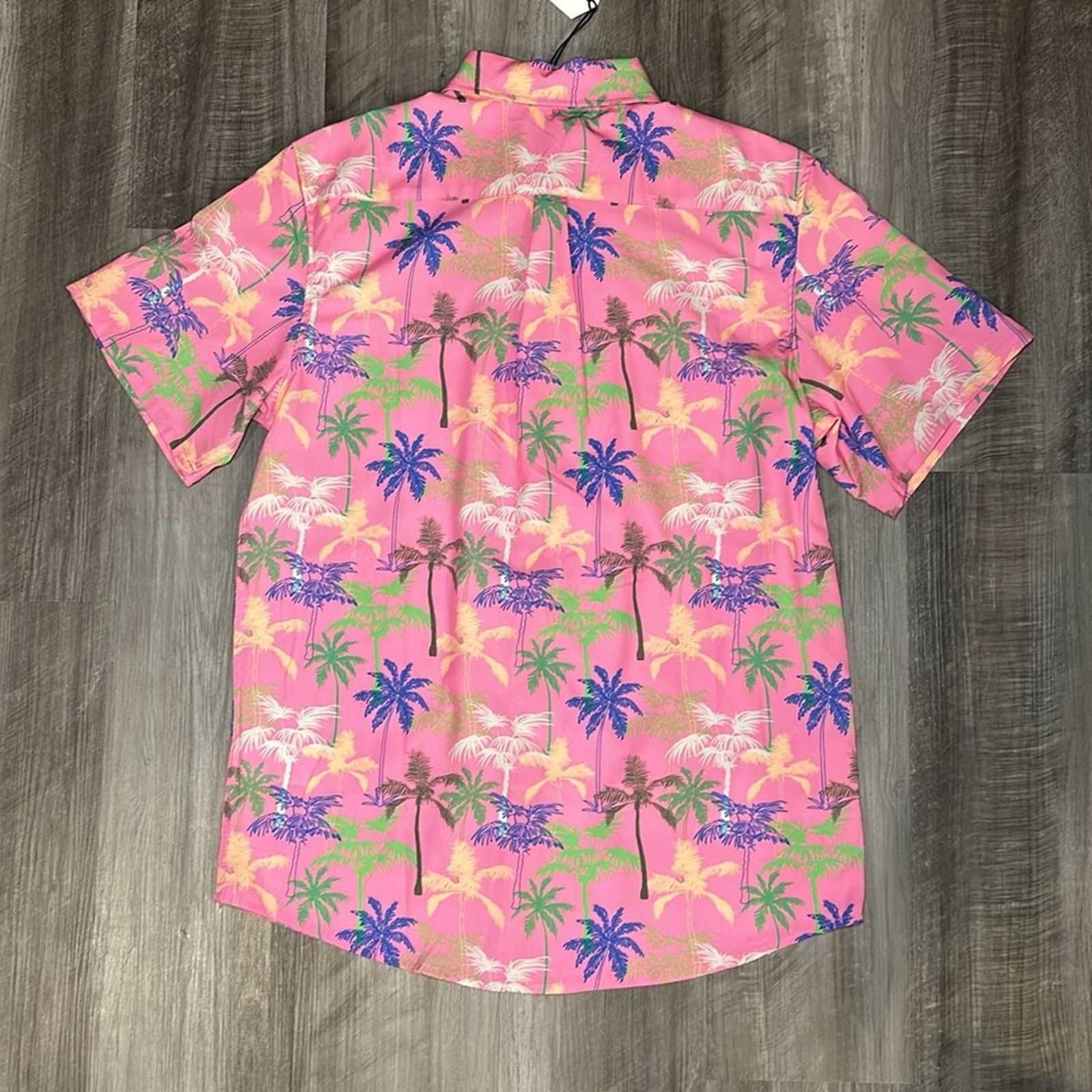 WeSC WESC Miami Palm Oden Short Sleeve Button Down - Medium Size US M / EU 48-50 / 2 - 3 Thumbnail