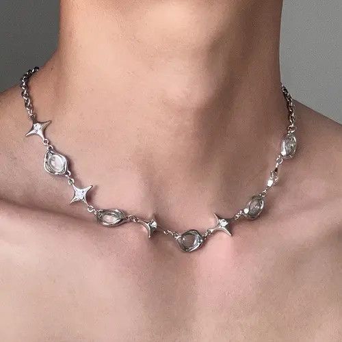 Other Dark STEAL! Y2K Chains Necklace Chain Size ONE SIZE - 2 Thumbnail