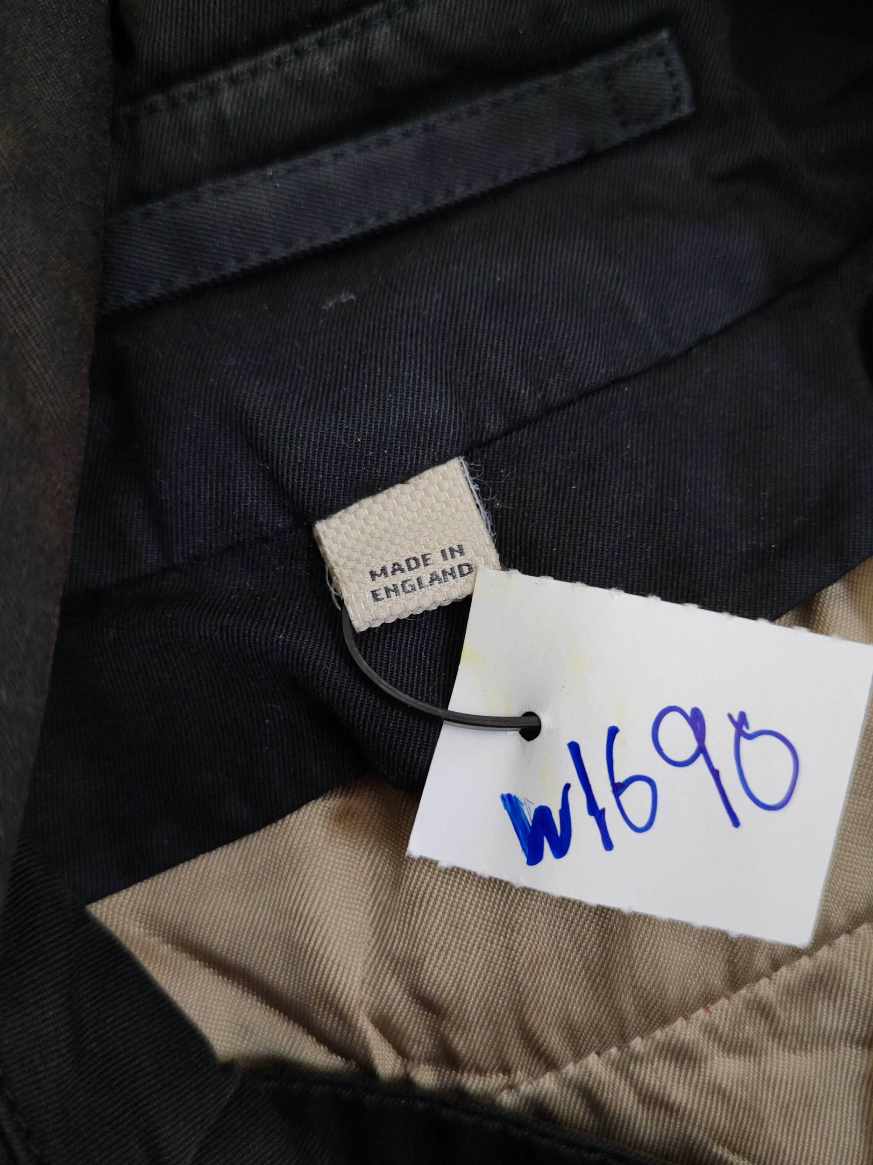 Burberry D Burberry Black Faded trench coat Long Jackets #W1690 Size L / US 10 / IT 46 - 20 Thumbnail