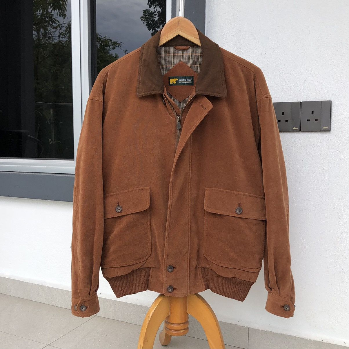 Golden Bear Vintage Golden Bear by Jack Nicklaus Bomber Jacket Size US M / EU 48-50 / 2 - 3 Thumbnail