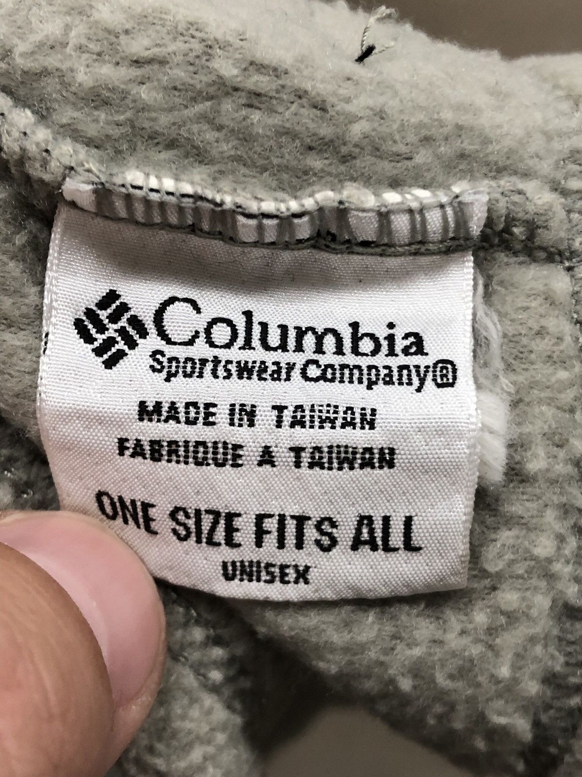 Columbia × Vintage 90s Columbia Ski Fleece Sweatband Size ONE SIZE - 4 Thumbnail