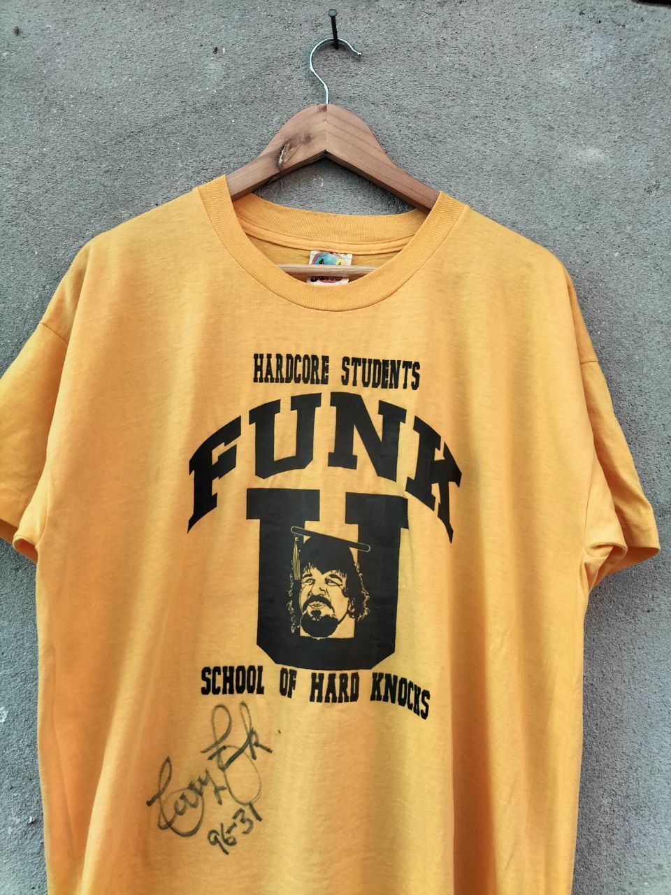 Rare vintage Terry Funk U Hardcore Student 1996