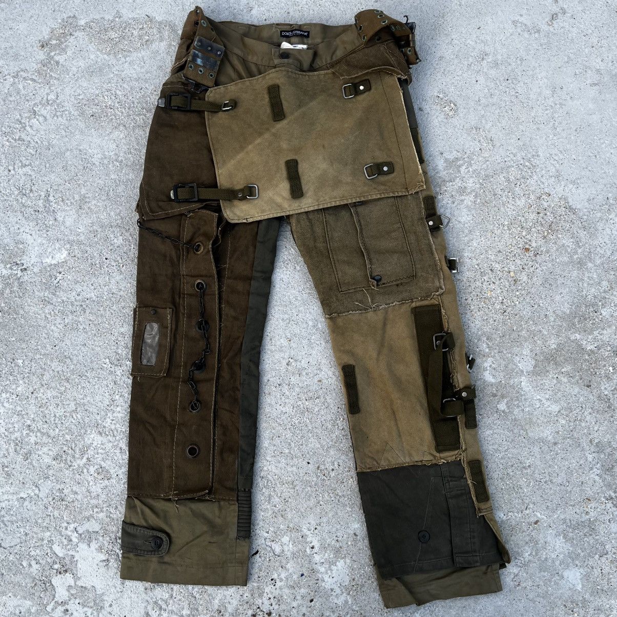 Dolce & Gabbana AW2003 Dolce & Gabbana Military Pants ARCHIVE Size US 36 / EU 52 - 3 Thumbnail