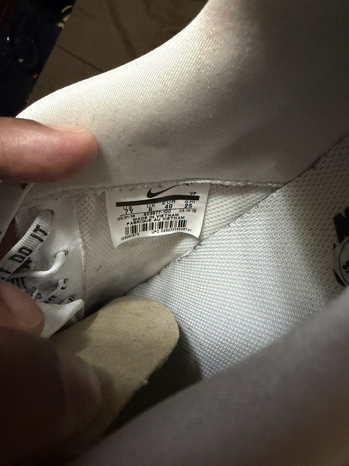 Nike Just Do It Air Force 1 Size US 7 / EU 40 - 6 Thumbnail