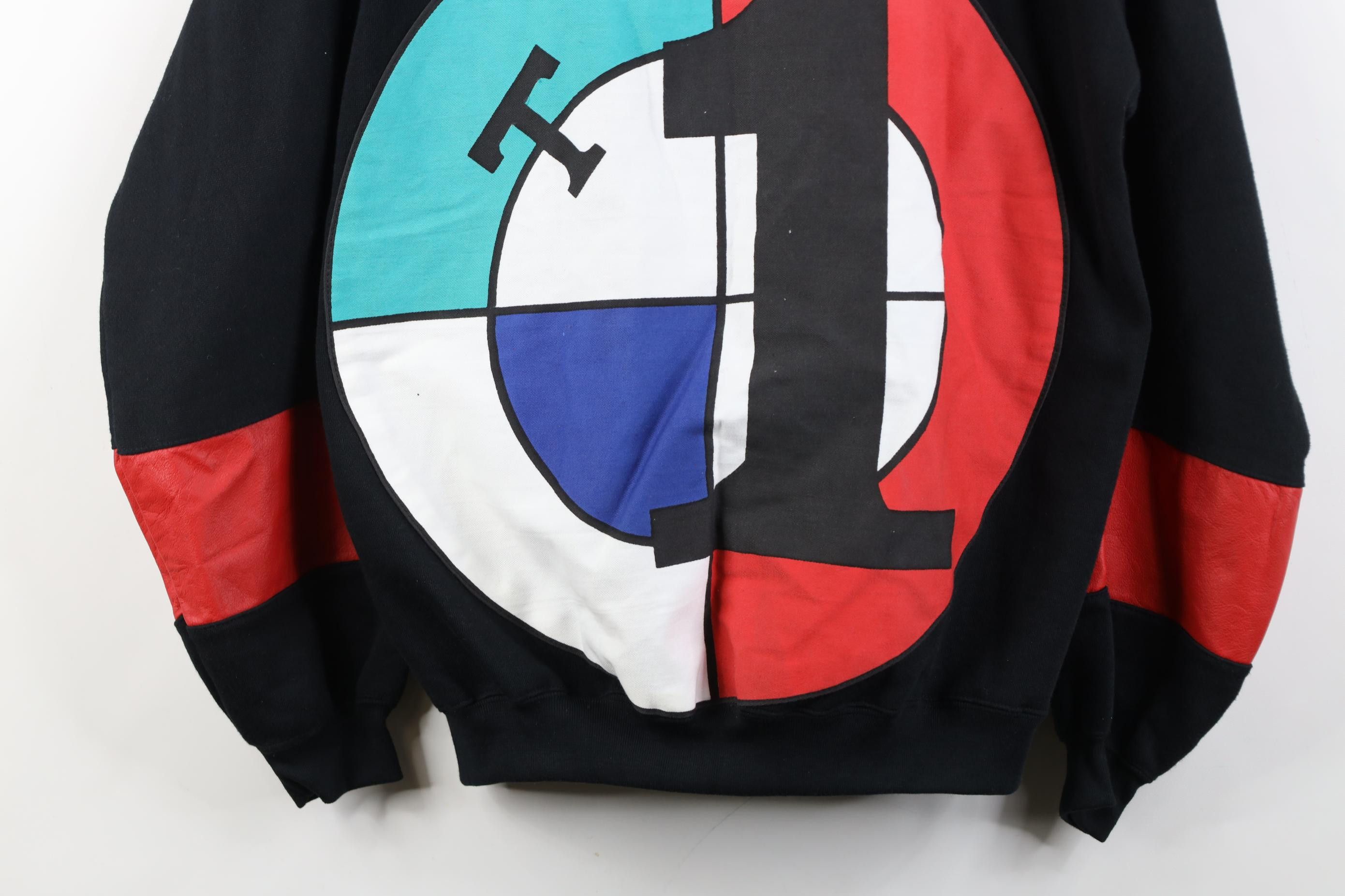 Vintage Deadstock Vintage 90s Streetwear Trim Bullseye Sweatshirt Size US S / EU 44-46 / 1 - 3 Thumbnail