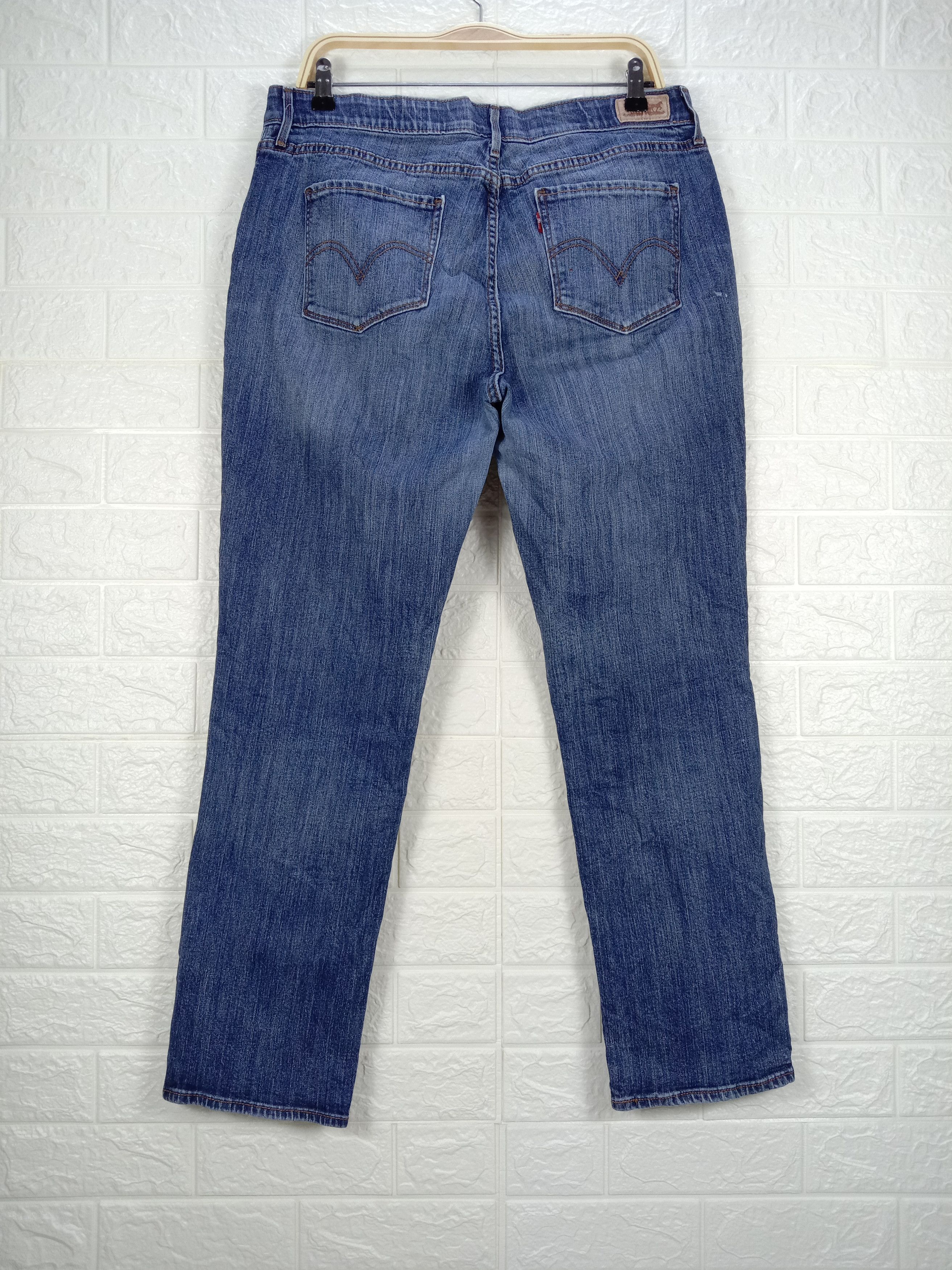 Levi's Vintage Levi's 525 Jeans Faded Blue Straight Leg Denim Size 33" - 5 Thumbnail