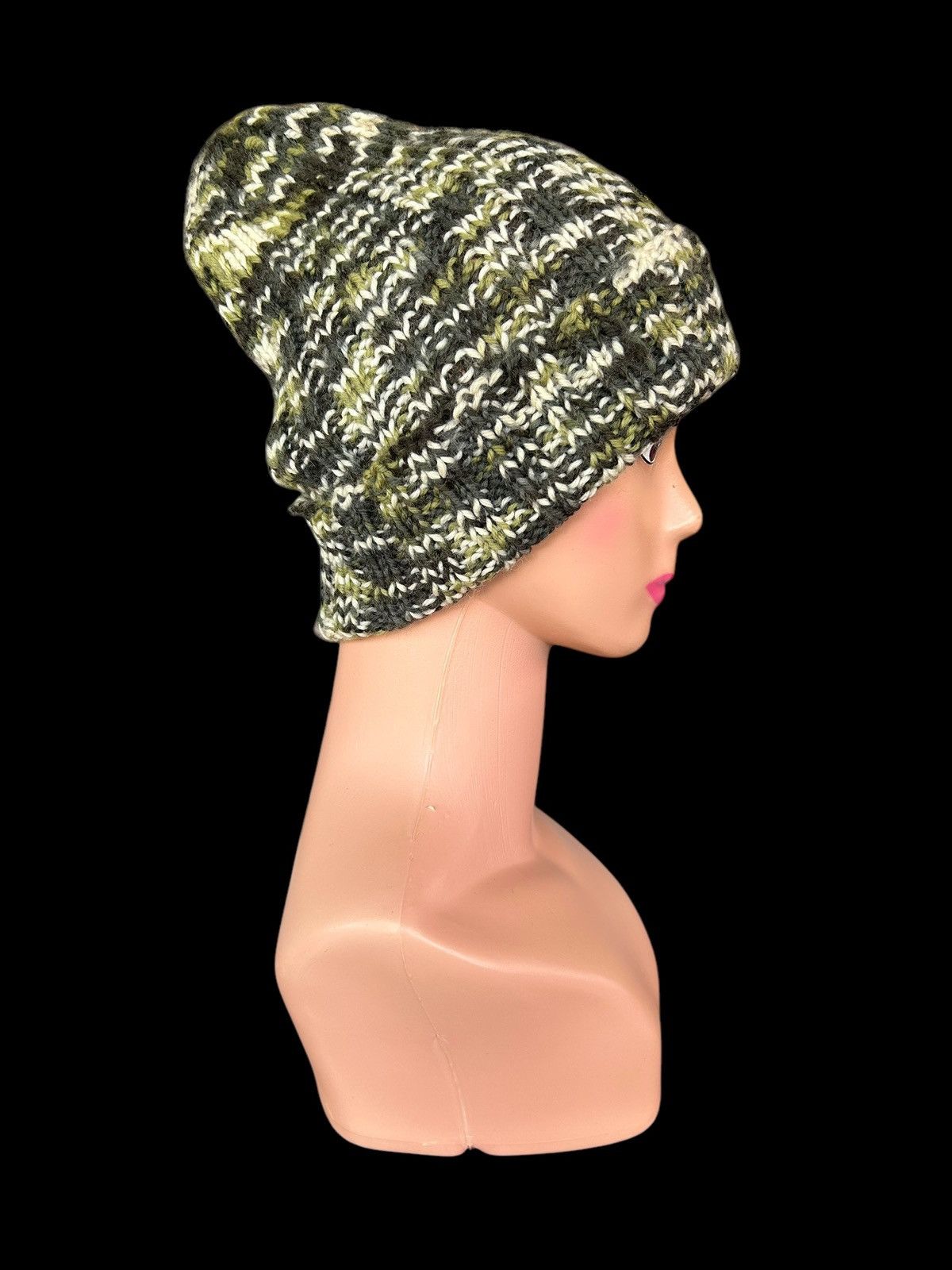 Japanese Brand × Kapital × Vintage Crochet Knitted Handmade Beanie Hats Size ONE SIZE - 2 Thumbnail