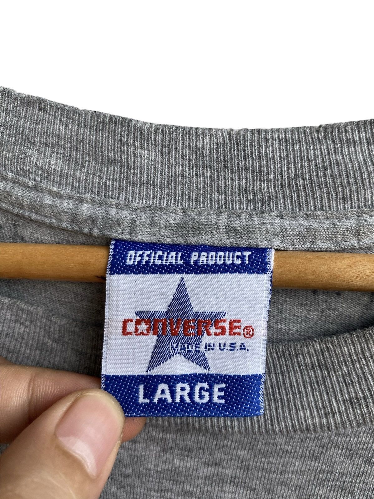 Converse × Vintage Vintage 90s Converse Taylor Made tee Size US L / EU 52-54 / 3 - 3 Thumbnail