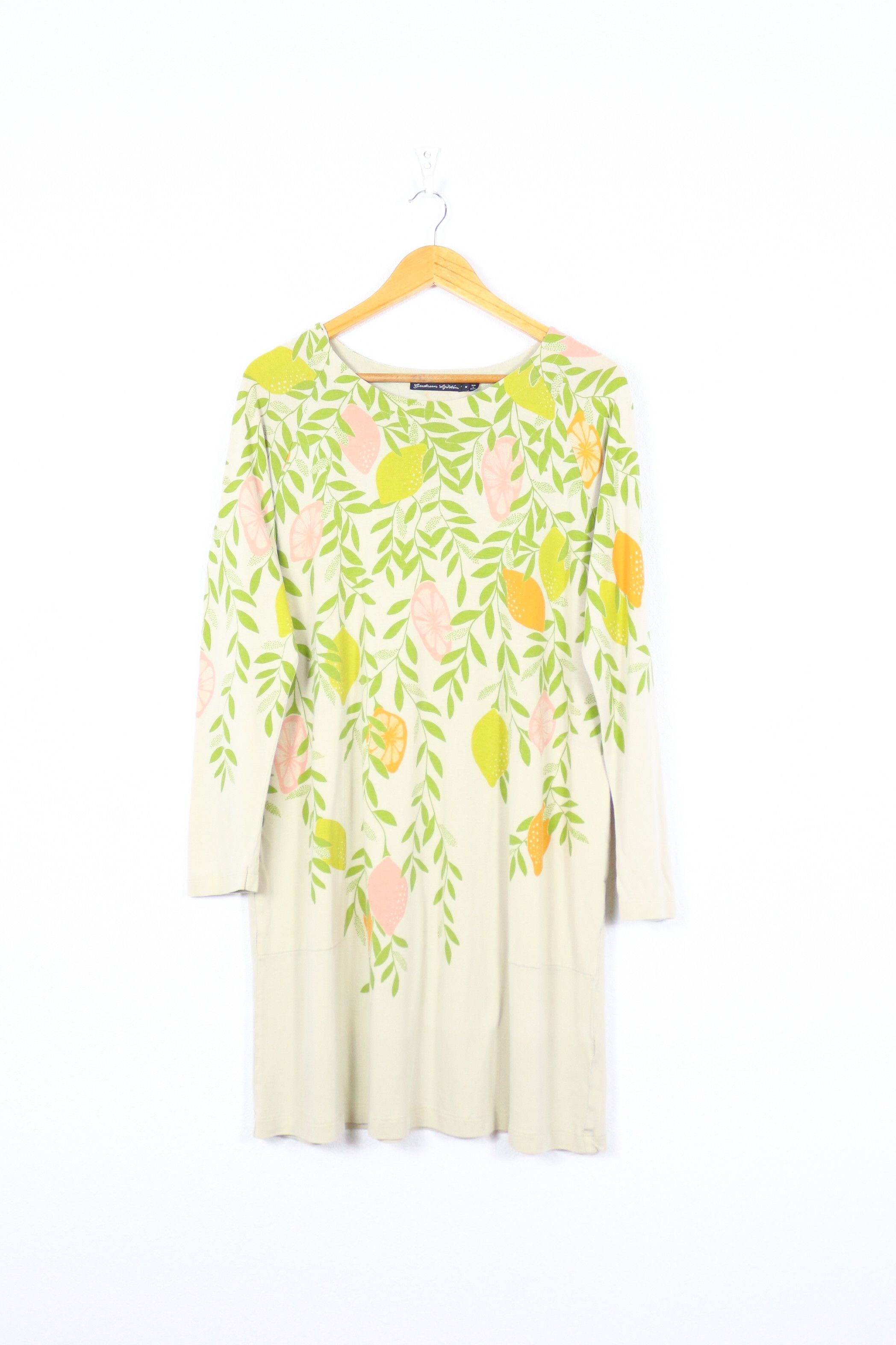 Japanese Brand Gudrun Sjoden Avant Garde Y2K Floral Blouse Dress NZ Size M / US 6-8 / IT 42-44 - 1 Thumbnail