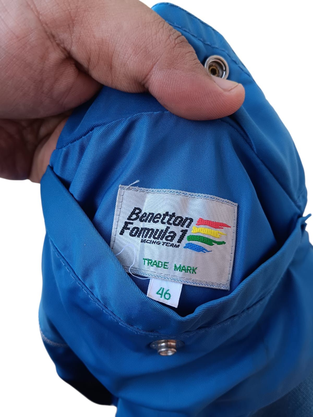 Benetton 90's Benetton F1 Racing Team special race reversible jacket Size US L / EU 52-54 / 3 - 8 Thumbnail