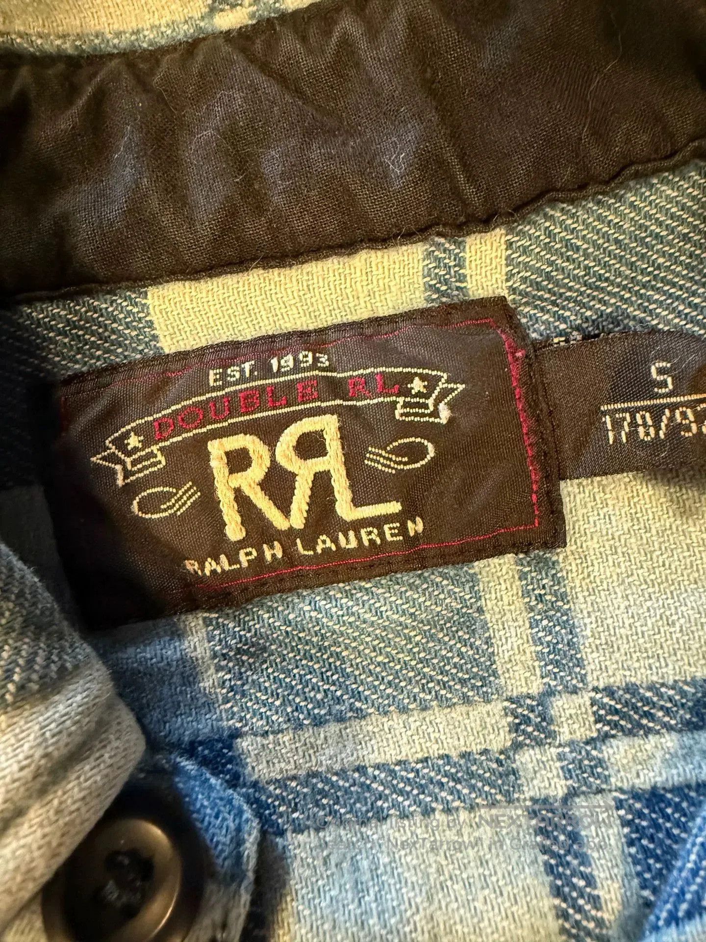 RRL Ralph Lauren RRL Ralph Lauren Classic Plaid Work Shirt. Size US S / EU 44-46 / 1 - 3 Thumbnail
