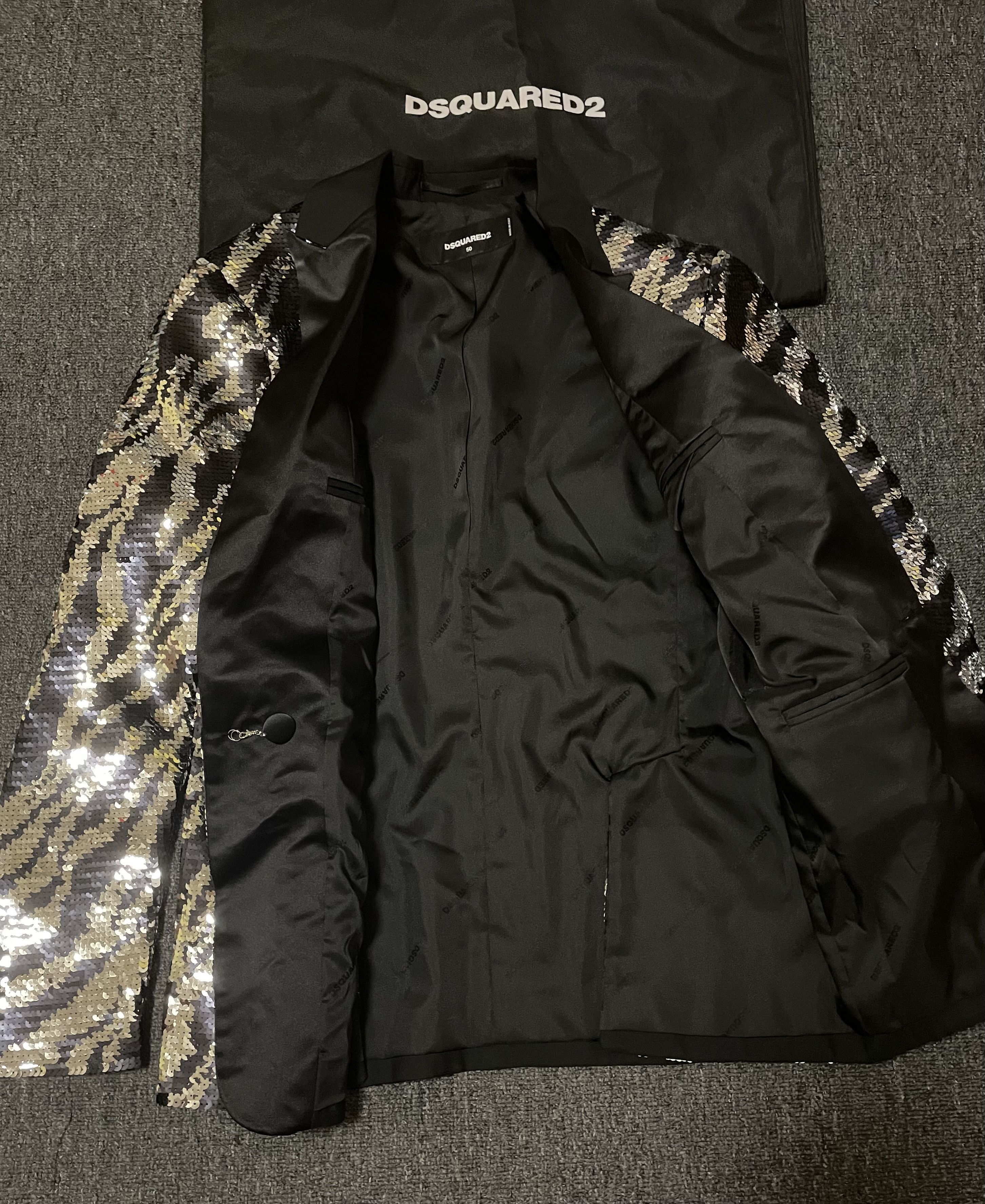 Dsquared2 DSQUARED2 sequin blazer size 50 Size 50R - 5 Thumbnail