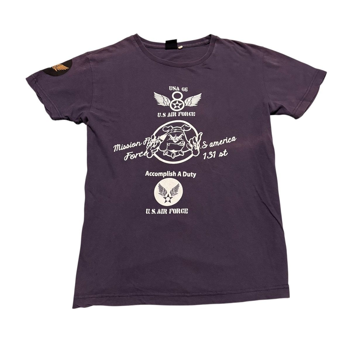Japanese Brand Rough Surf Style U.S Air Force tee Shirt Size US S / EU 44-46 / 1 - 1 Thumbnail