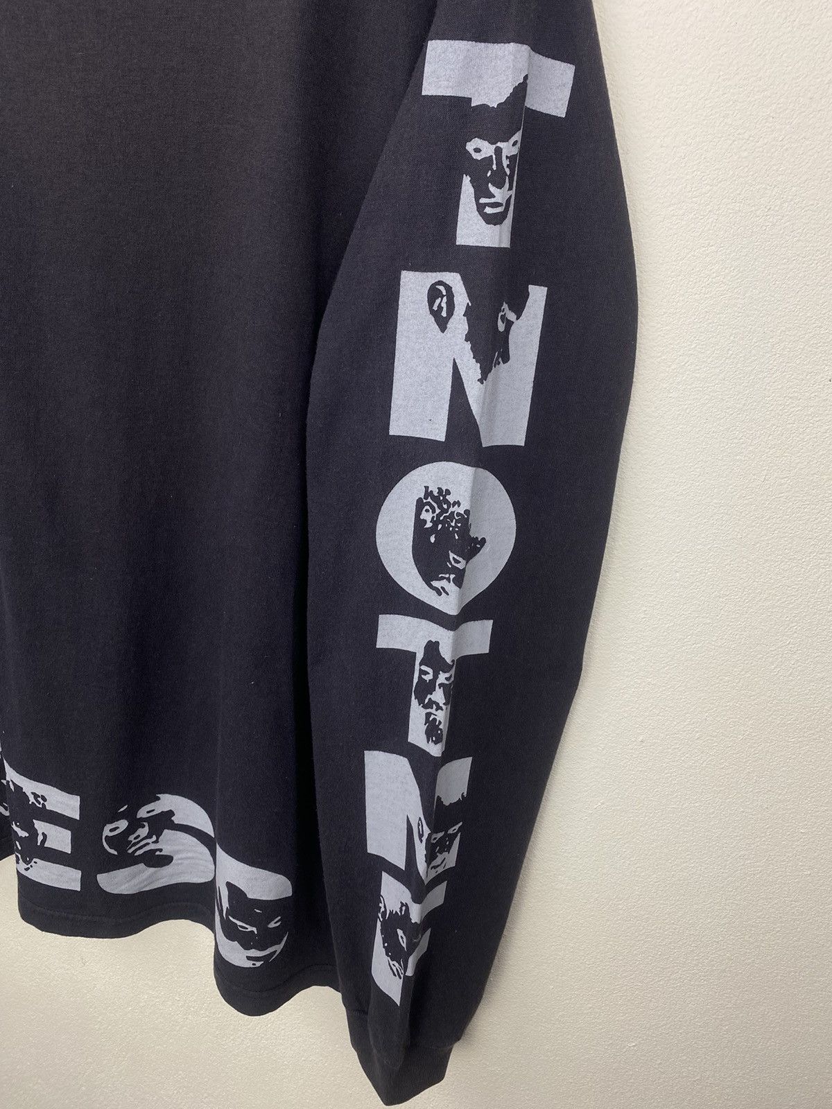 Beauty Beast 291295 Homme “Rowdiness” Japanese Designer Script Out LS Tee Size US L / EU 52-54 / 3 - 4 Thumbnail