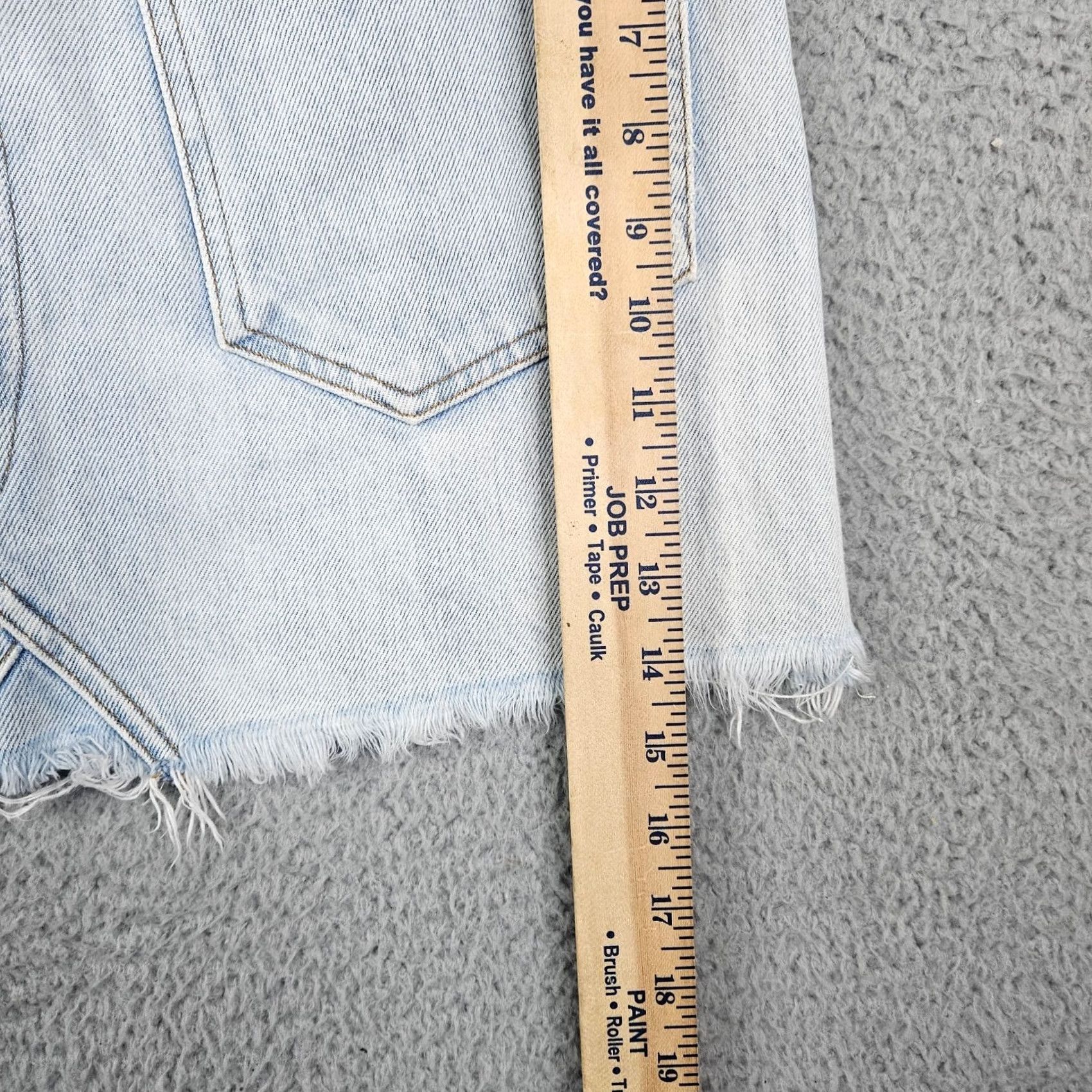 Agolde AGOLDE Blue Denim Skirt Mini Women’s Size 26 Size 26" / US 2 / IT 38 - 5 Thumbnail