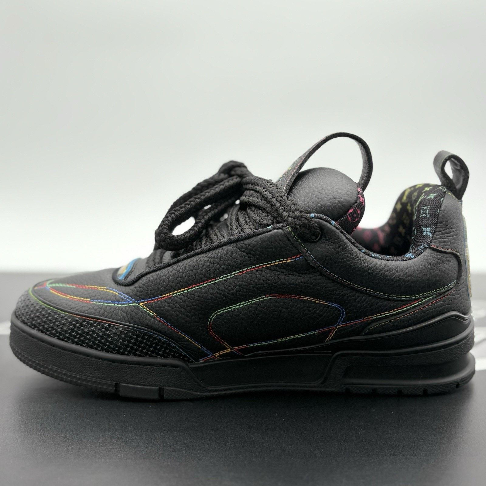 Louis Vuitton Louis Vuitton Skate ' Black Multicolor ' | SUPER CLEAN! Size US 10.5 / EU 43-44 - 4 Thumbnail
