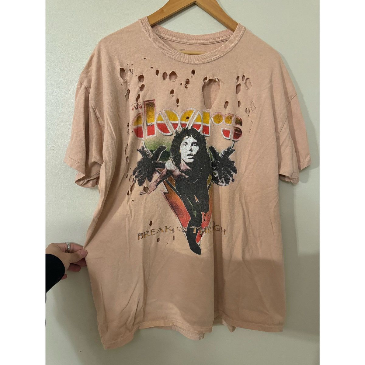 Vintage Distressed vintage Tee Size US L / EU 52-54 / 3 - 1 Thumbnail