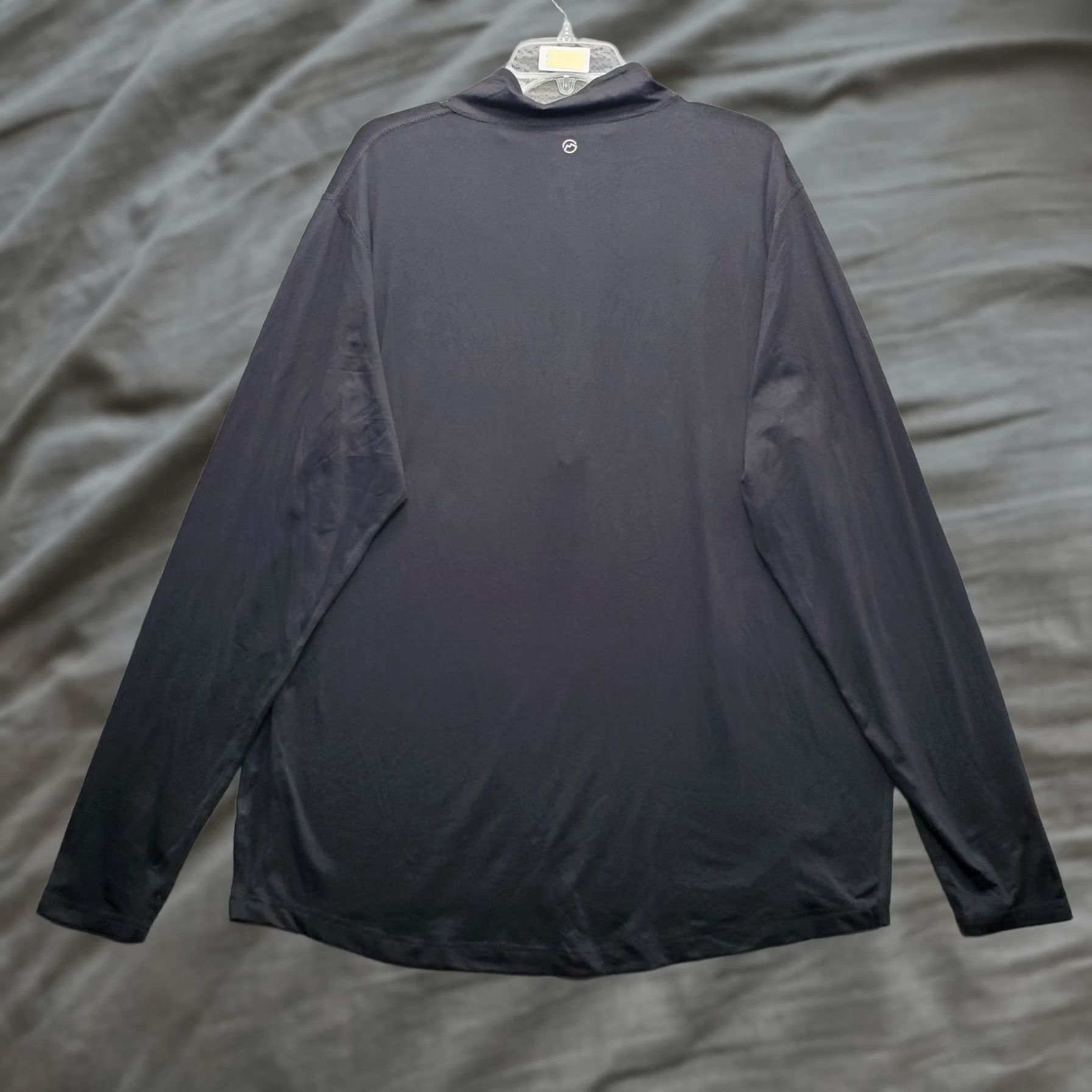 Vintage Magellan Outdoors Fishing Shirt Mens 2XL Black Long Sleeve Stretch Quarter Zip Shirt Mens Black Long Sleeve Stretch Quarter Zip Size US XXL / EU 58 / 5 - 1 Thumbnail