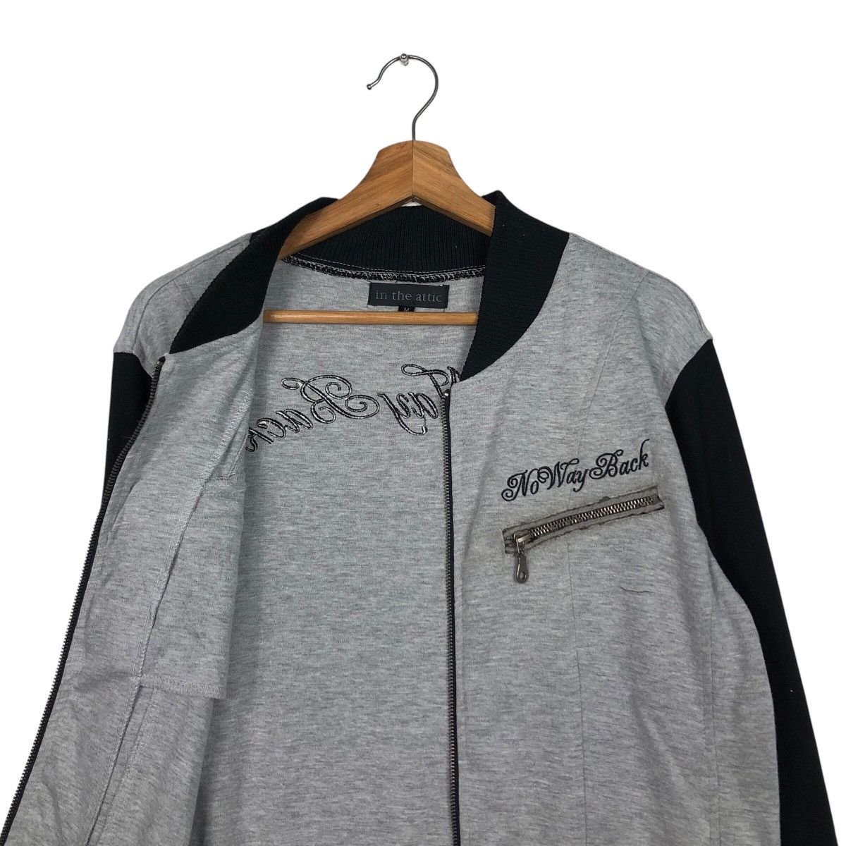 In The Attic 📌Vintage Zipper Jacket Punk Design In The Attic Size US M / EU 48-50 / 2 - 13 Thumbnail
