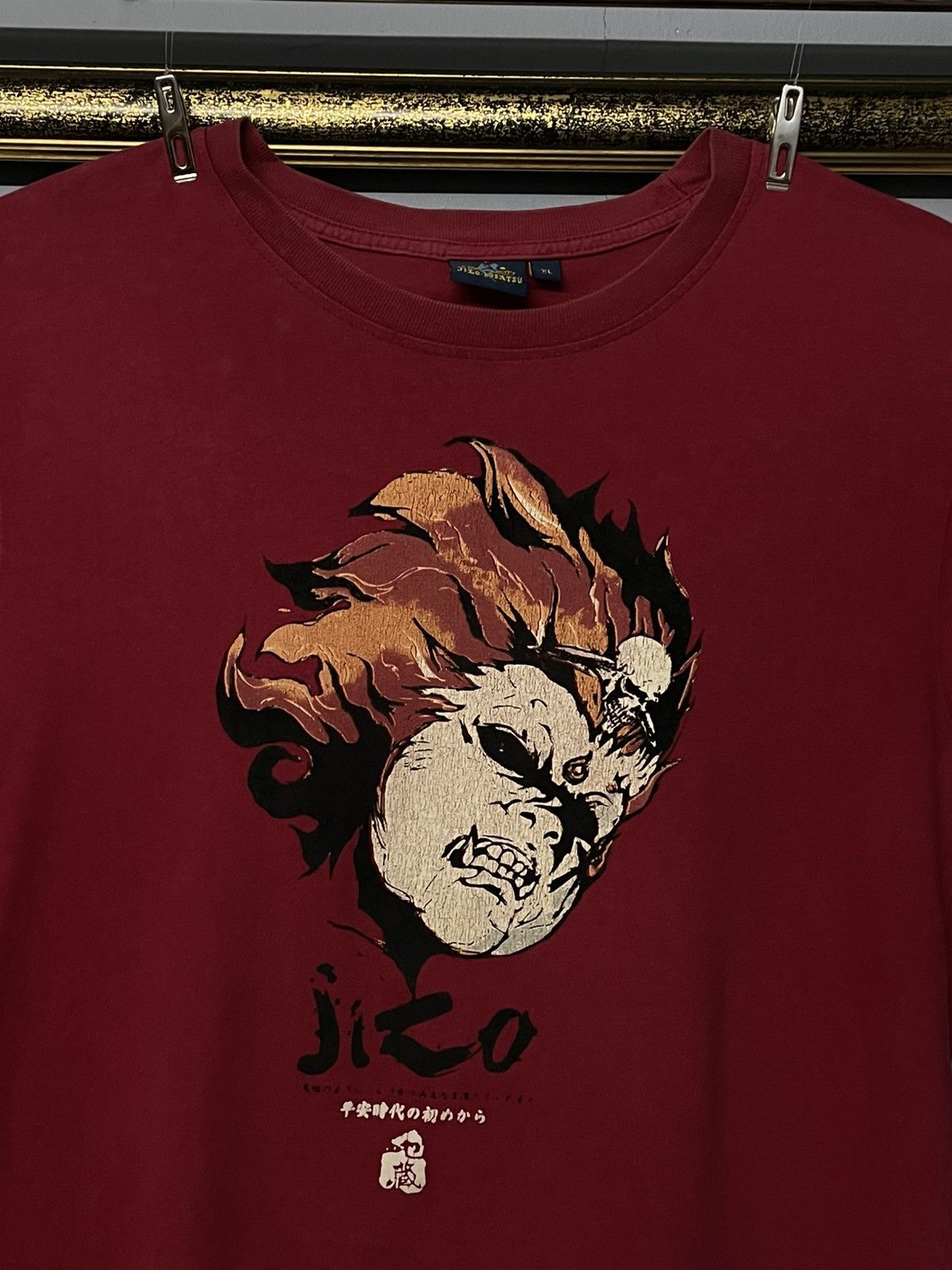 Designer × Japanese Brand × Vintage Vintate 90s Japan Designer Jizo-Bosatsu Mad Skull Head Tee Size US M / EU 48-50 / 2 - 4 Thumbnail