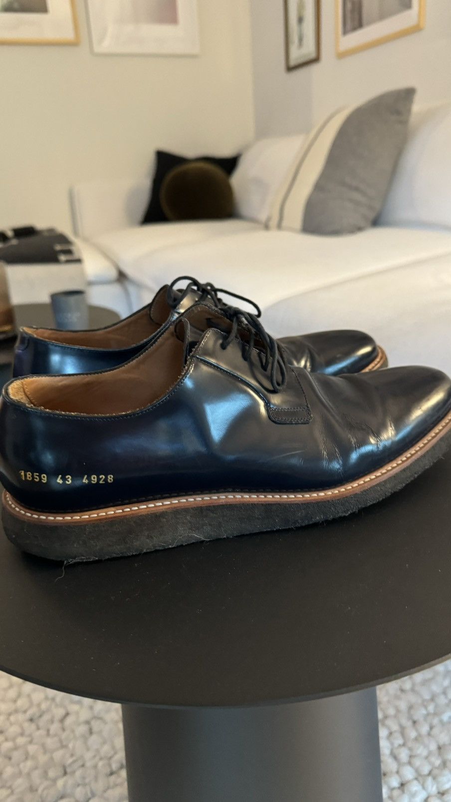 Common Projects Derby lace ups Size US 10.5 / EU 43-44 - 4 Thumbnail