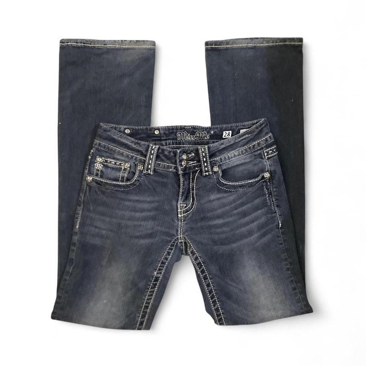 Miss Me Dark Grey Miss Me Jeans Size 28" / US 6 / IT 42 - 2 Thumbnail