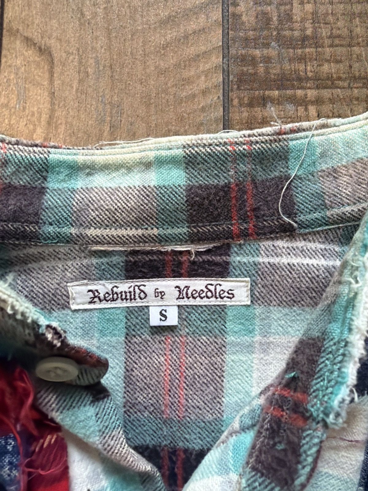 Needles Rebuild by needles deconstructed flannel Size US S / EU 44-46 / 1 - 2 Thumbnail
