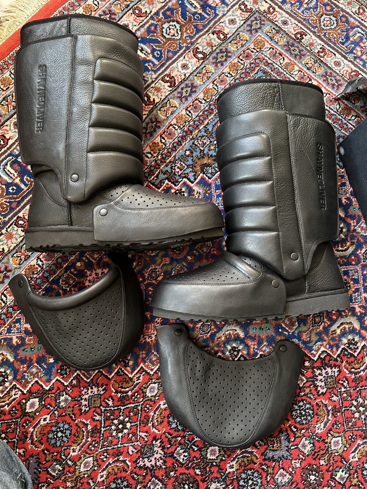 Hood By Air × Ugg Ugg Shayne Oliver Armourite Greaves 13/46 Brand new unworn Size US 13 / EU 46 - 15 Thumbnail