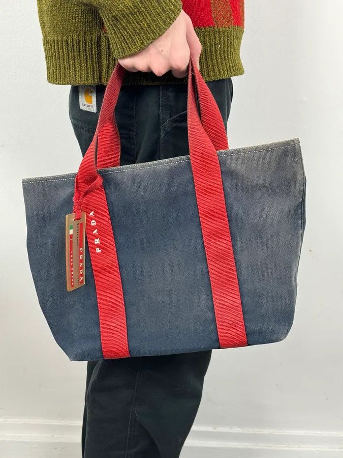 Prada 2003 Prada Luna Rossa Challenge Navy & Red Bag Size ONE SIZE - 2 Thumbnail