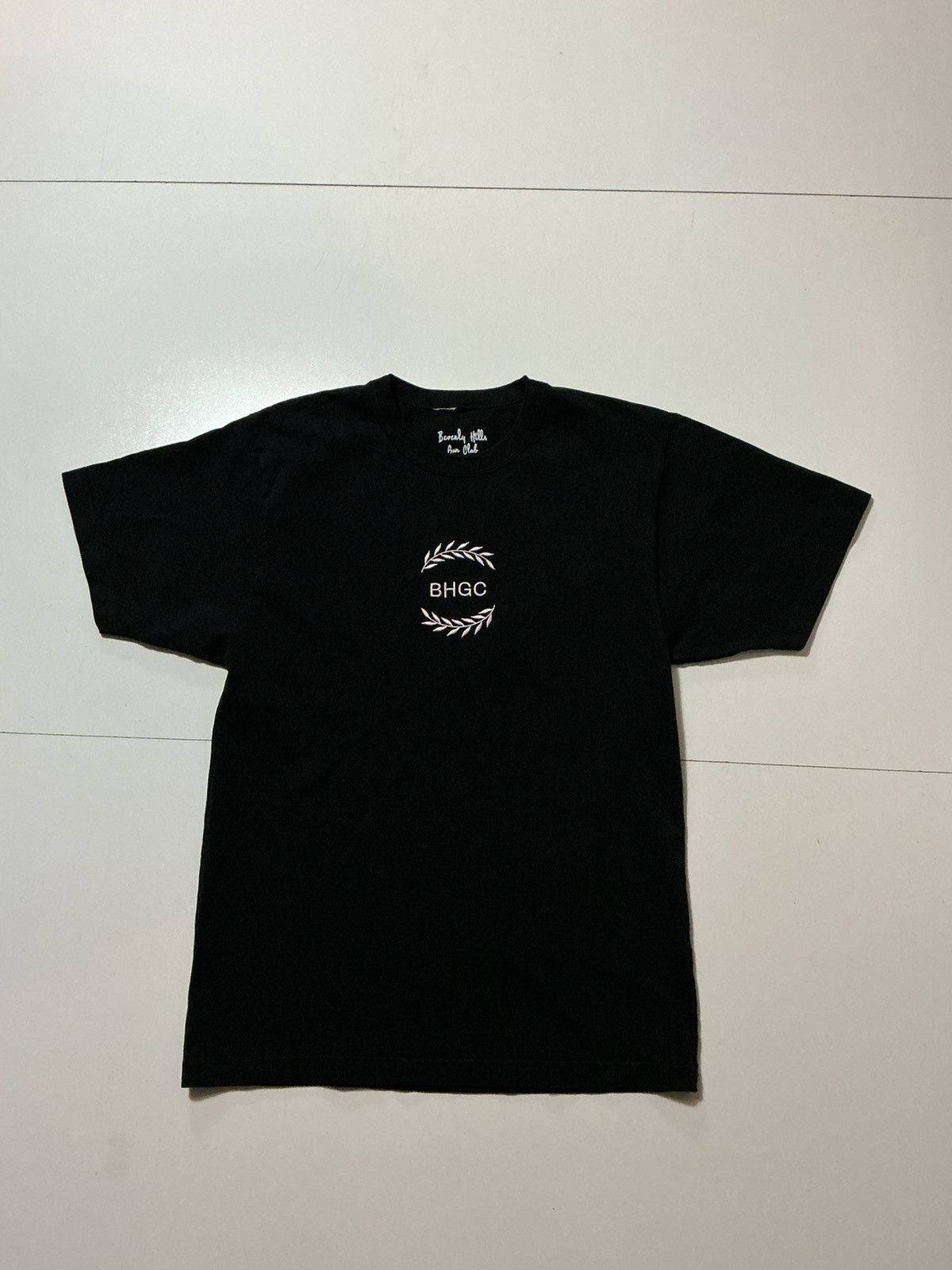 Other BHGC Beverly Hills Gun Club Black Laurel Wreath S/S T-Shirt Size US S / EU 44-46 / 1 - 2 Thumbnail