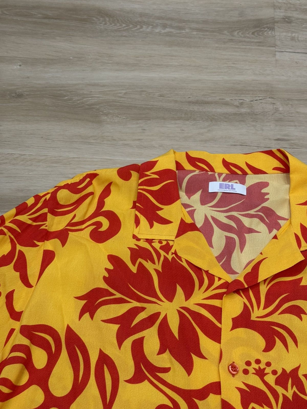 ERL ERL Flame Button Up Shirt Size US L / EU 52-54 / 3 - 6 Thumbnail