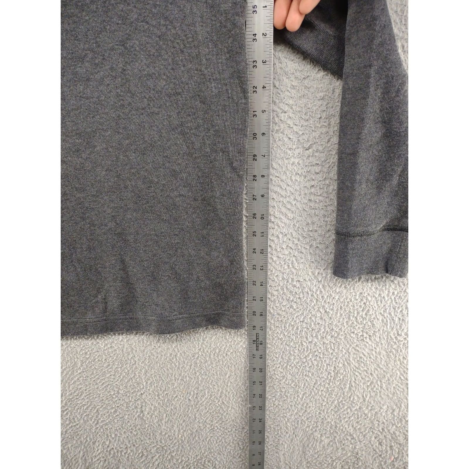 Nautica Nautica Mens Gray 1/4 Zip Pullover Sweater M Size Clothing Casual Outdoors Size US M / EU 48-50 / 2 - 6 Thumbnail