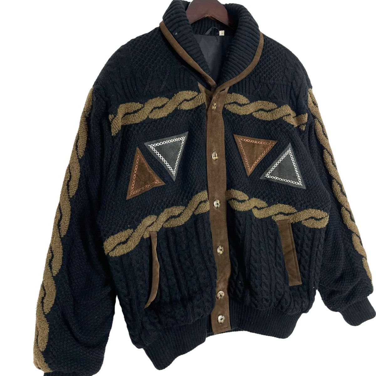 If Six Was Nine Vintage Racow Knitt Jacket Women Knittwear Japanese Brand Size XL / US 12-14 / IT 48-50 - 2 Thumbnail