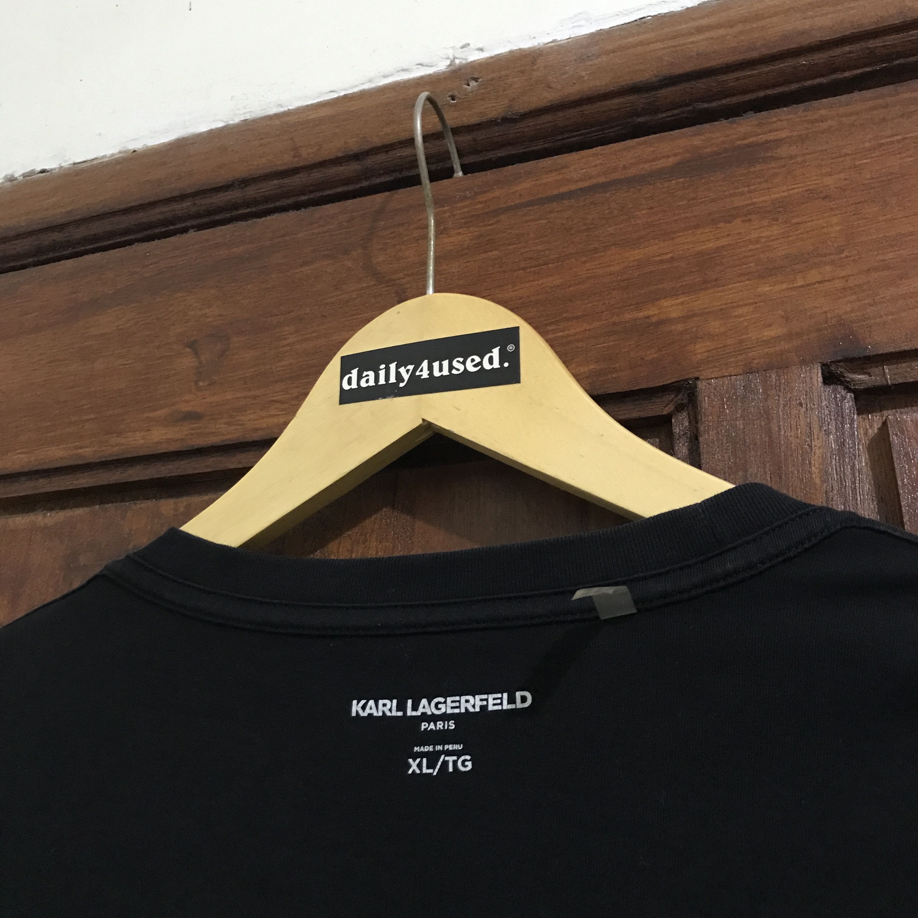 Karl Lagerfeld Karl Lagerfeld T Shirt Size US XL / EU 56 / 4 - 4 Thumbnail