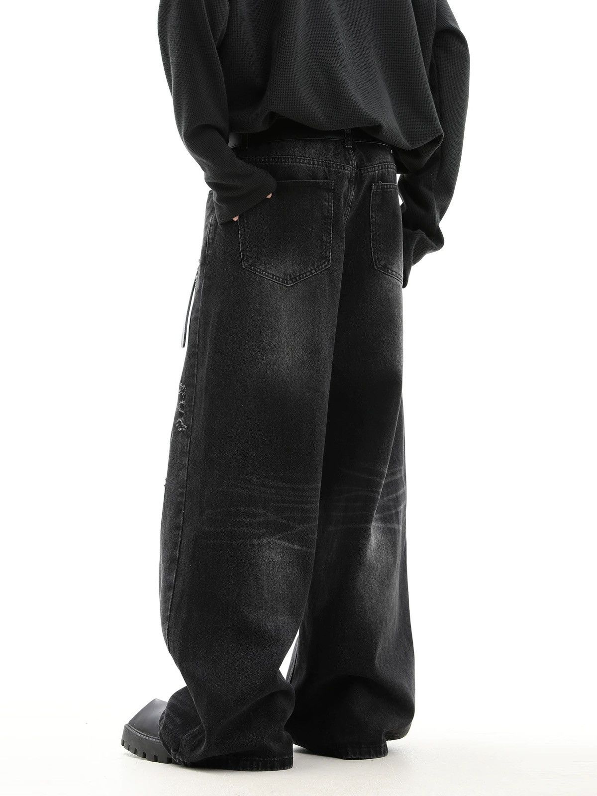 Japanese Brand × Vintage Retro punk pants Size US 31 - 2 Thumbnail