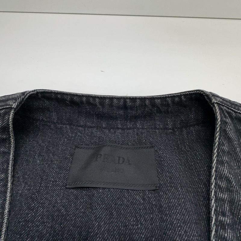 Prada Prada Logo Denim Vest for Men-2506 Size US M / EU 48-50 / 2 - 1 Thumbnail