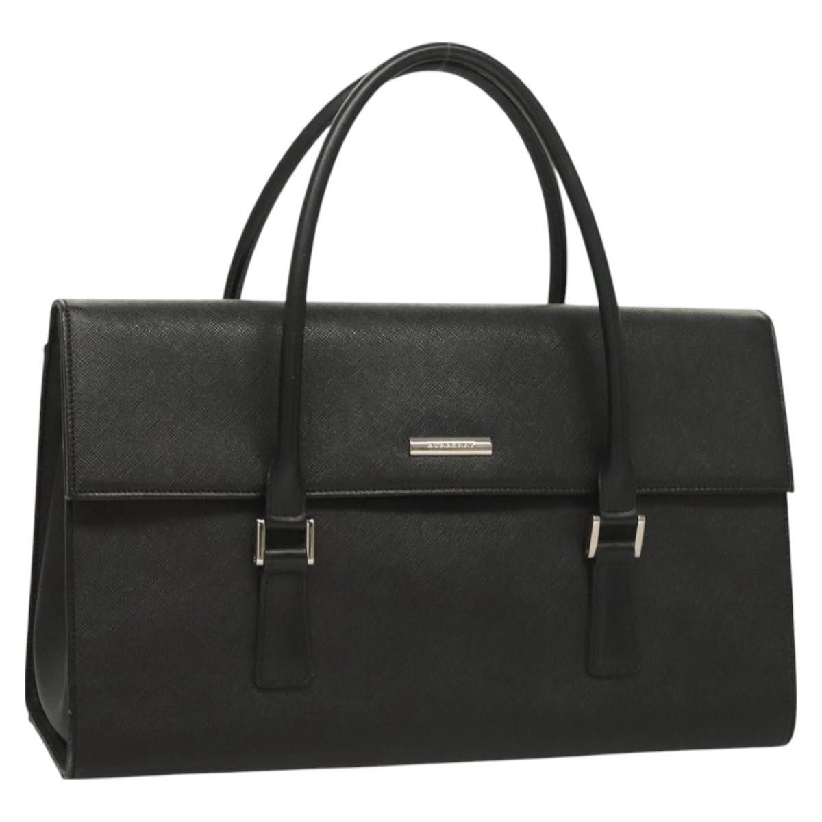 Burberry Burberry Vintage Handbag Leather Size ONE SIZE - 1 Thumbnail